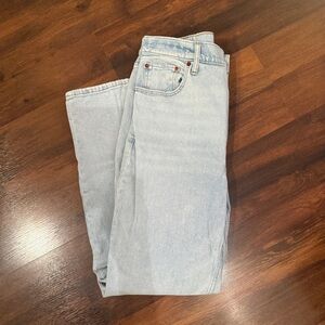 A&F Ankle Straight Ultra High Rise - 30/10L